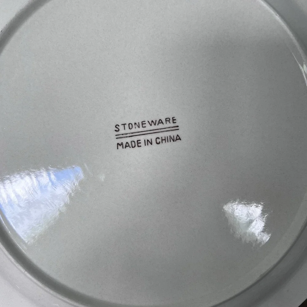 VTG Holiday Stoneware Place Setting For 4 People (16pc‎ Set)